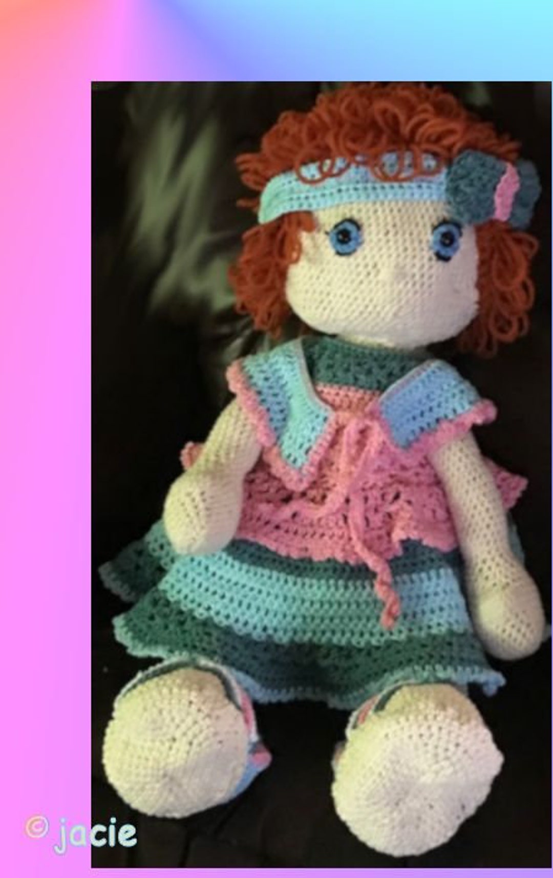 Buy Big and Floppy Crochet Rag Doll Online in India - Etsy