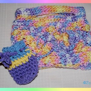 Crochet Makeup Tote