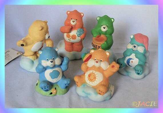 care bear figurines vintage