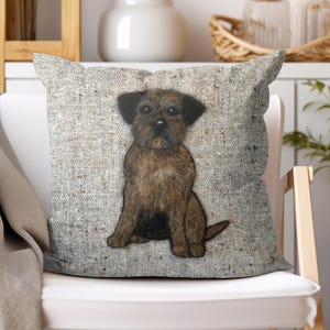 Border Terrier Hooded Blanket Border Terrier Hooded Blanket