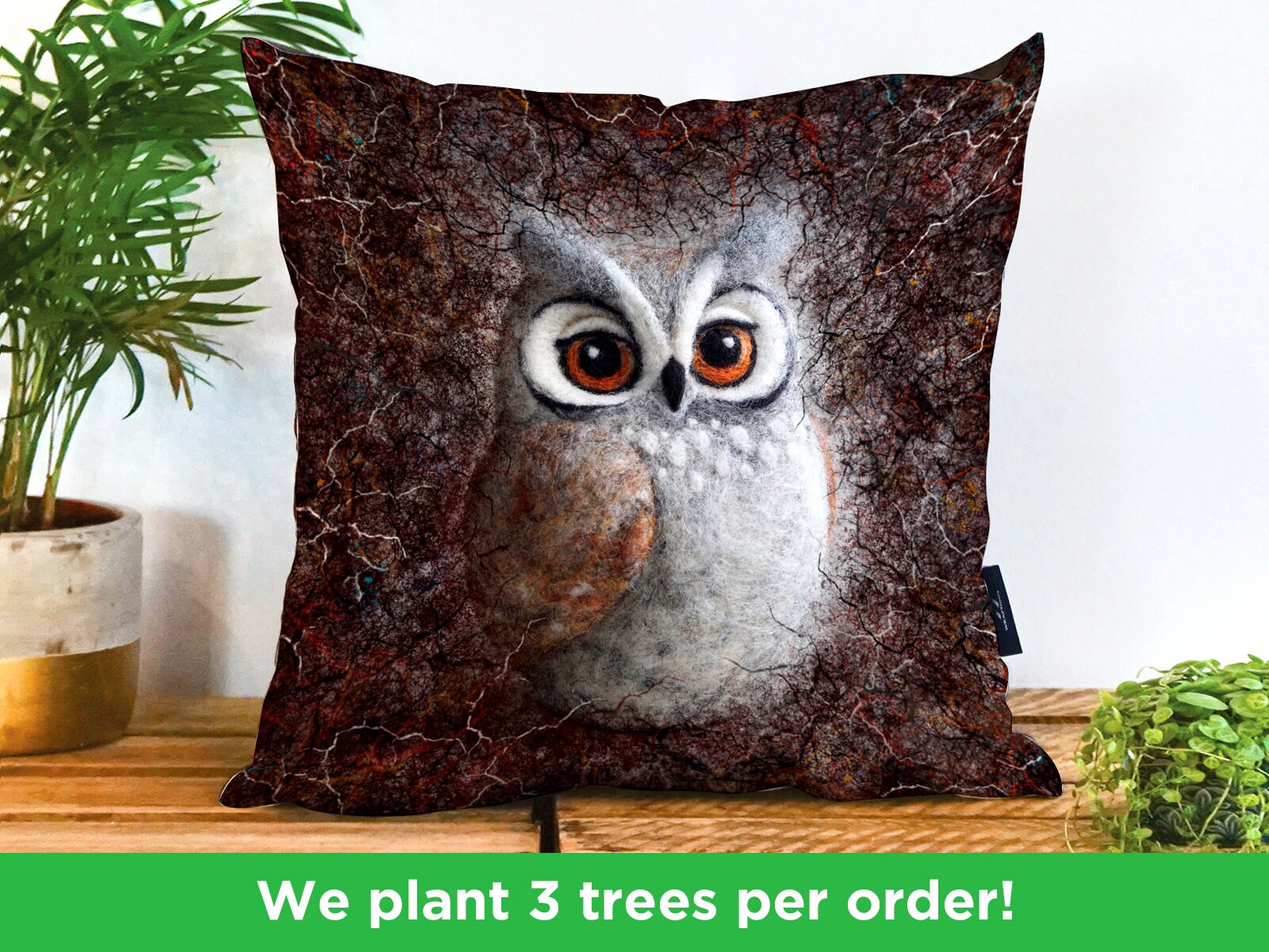 owl cushion