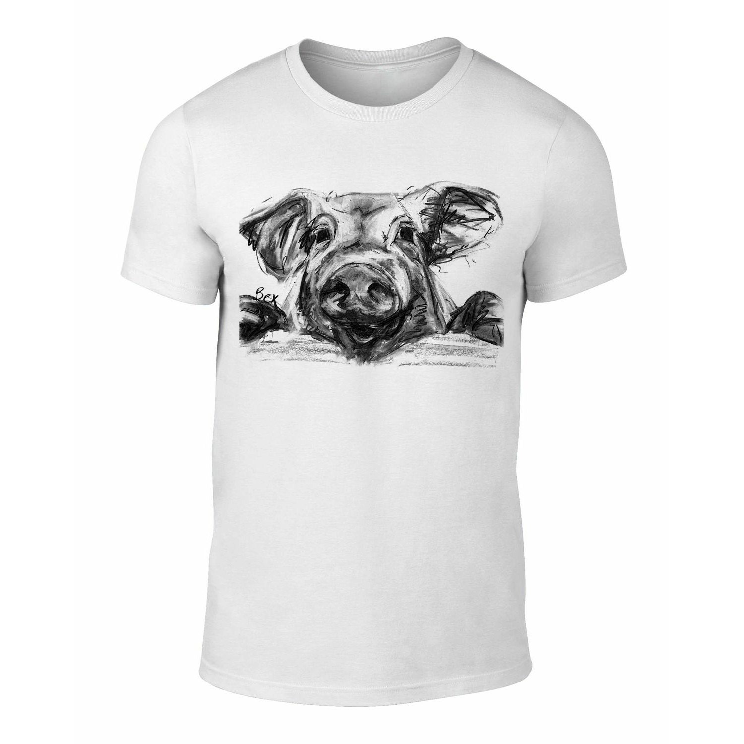 Cochon unisex TShirt teeshirt unisexe cochon cochon Etsy