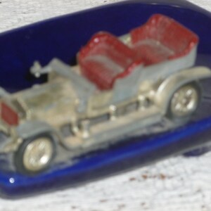 Vintage Ashtray With Attached Antique Car Smoking Cigarette - Etsy