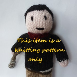 PDF knitting pattern: Negan (Walking Dead)