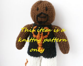 PDF knitting pattern: Lekiddo, Lord of the Lobsters