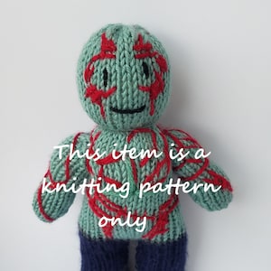 PDF knitting pattern: Drax (Guardians of the Galaxy)