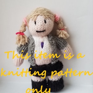 PDF knitting pattern: Britney Spears (Hit Me Baby One More Time)