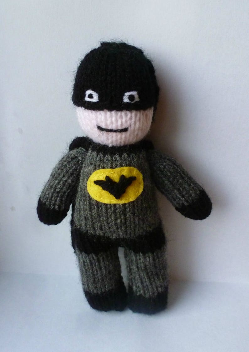 PDF knitting pattern: Batman | Etsy