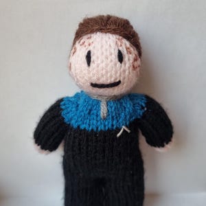 Jadzia Dax (Star Trek) knitted doll