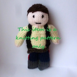 PDF knitting pattern: Han Solo (Star Wars)
