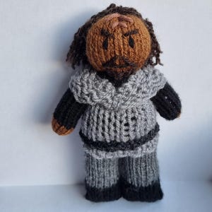 Bambola lavorata a maglia guerriero Klingon (Star Trek)
