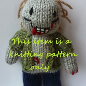 PDF knitting pattern: Zombie