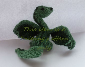 PDF knitting pattern: Dragon