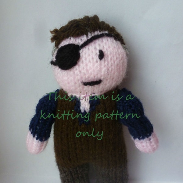 PDF knitting pattern: The Governor (The Walking Dead)