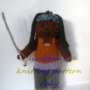 PDF knitting pattern: Michonne (The Walking Dead)