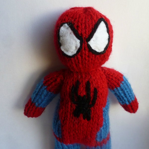 PDF knitting pattern: Spiderman