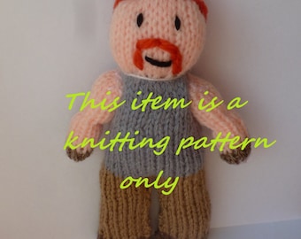 PDF knitting pattern: Abraham Ford(The Walking Dead)