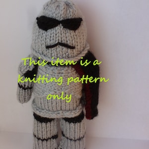 PDF knitting pattern: Captain Phasma (Star Wars)