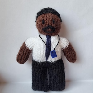 Herr Milchick ( Abfertigung ) Strickpuppe