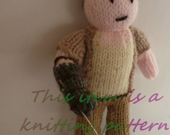 PDF knitting pattern: Merle Dixon (The Walking Dead)