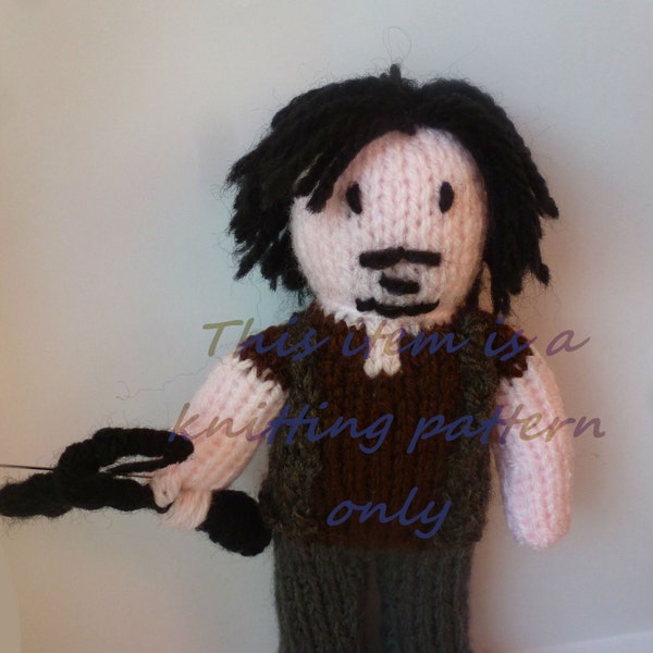 PDF knitting pattern: Daryl Dixon (The Walking Dead)