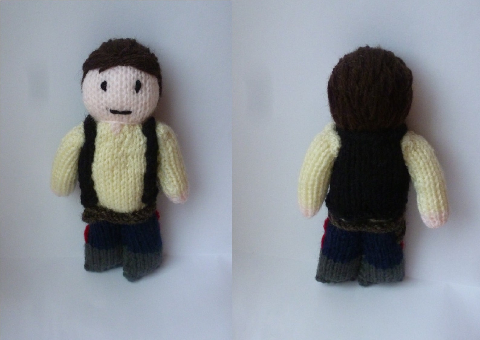PDF Knitting Pattern: Han Solo star Wars | Etsy