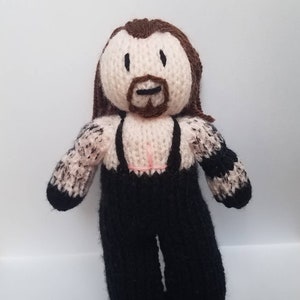 The Undertaker (WWE) knitted doll