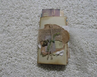 Emphemera Bundle, Handmade Packet Material Paper, Vintage Inspired Papers, Junk Journaling, Scrapbooking