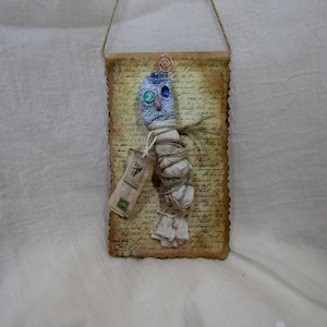 Oddities, Mixed Media Creepy Dolls, OOAK Characters, Strange Dolls, Wall Art, Fun Unique Gift