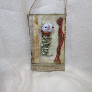 Oddities, Mixed Media Creepy Dolls, OOAK Characters, Strange Dolls, Wall Art, Fun Unique Gift