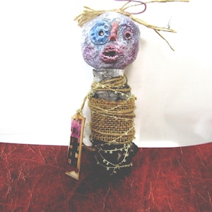 Oddities, Creepy Dolls, OOAK Characters, Strange Dolls, Clay Heads, Strange Dolls, Ugly Wall Art, Odd Gift, Twisted Whims