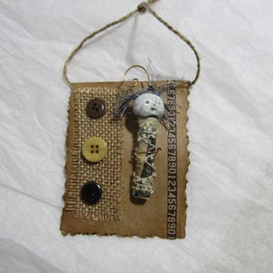 Oddities, Mixed Media Creepy Dolls, OOAK Characters, Strange Dolls, Wall Art, Fun Unique Gift