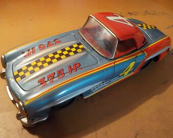 vintage japanese tin toy cars
