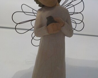 NEW DEMDACO WILLOW TREE /"ANGEL OF WISHES/"