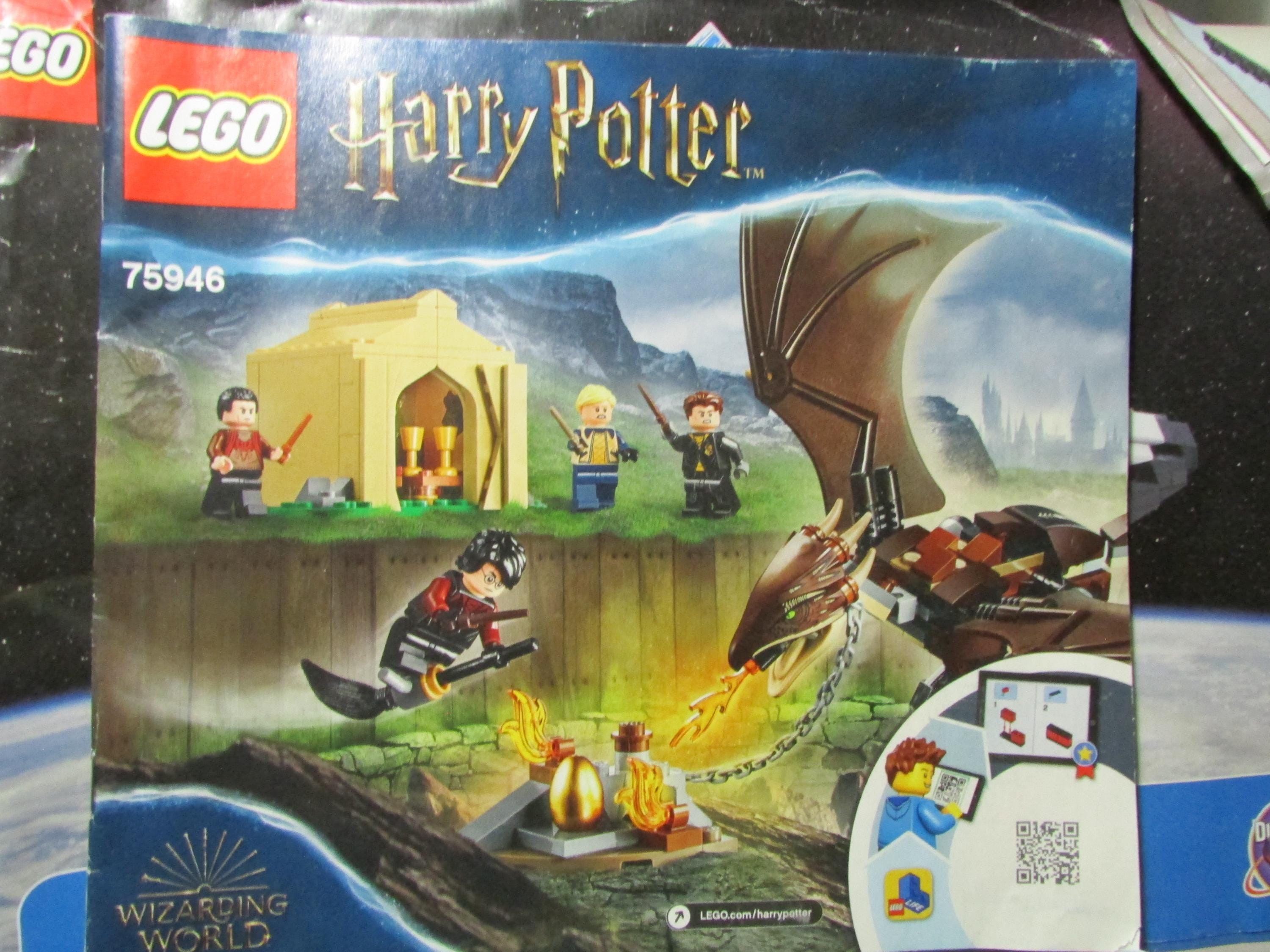 LEGO Harry Potter Hungarian Horntail Triwizard Challenge 75946