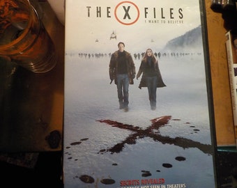 The X Files I want to Believe Classic DVD Movie Rated PG13 Free USA Shipping