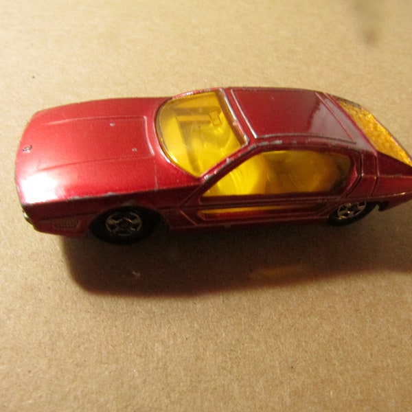 Vintage Lesney Matchbox Series Superfast 20 Lamborghini Marzal Red 1/64 Die Cast Free USA Shipping
