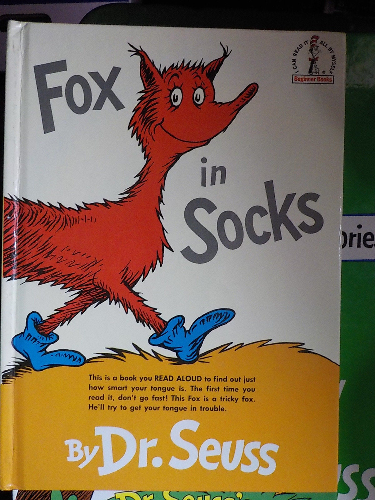 Seuss Fox In Socks Inspired Earrings Dr 