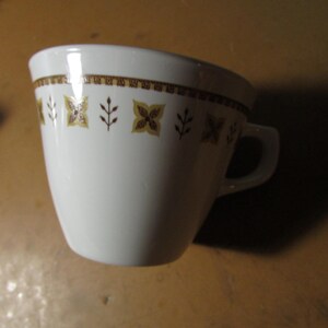 Corning Coffee Mug Cup Fall Pattern Rare