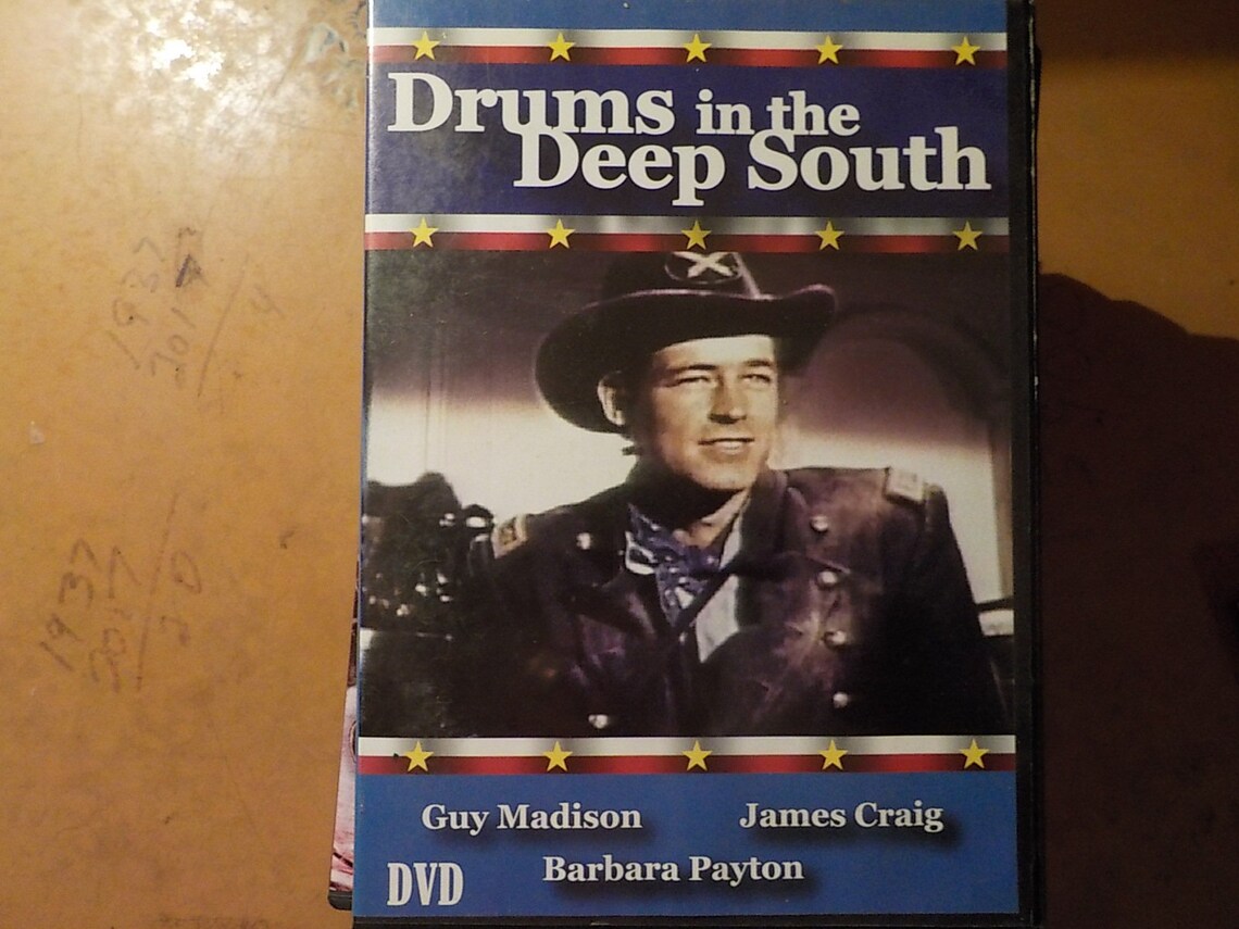 Drums In The Deep South Guy Madison Western Classic DVD Movie Etsy