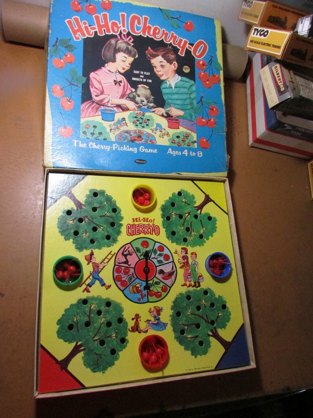 Whitman 1960 4703 Hiho Cherry O the Cherry Picking Game Etsy
