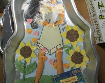 Wilton 2105-3700 Pocahontas Cake Pan Never Used Free USA Shipping