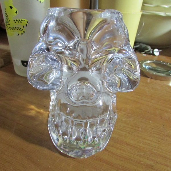 Skull Head Candle Holder Etsy