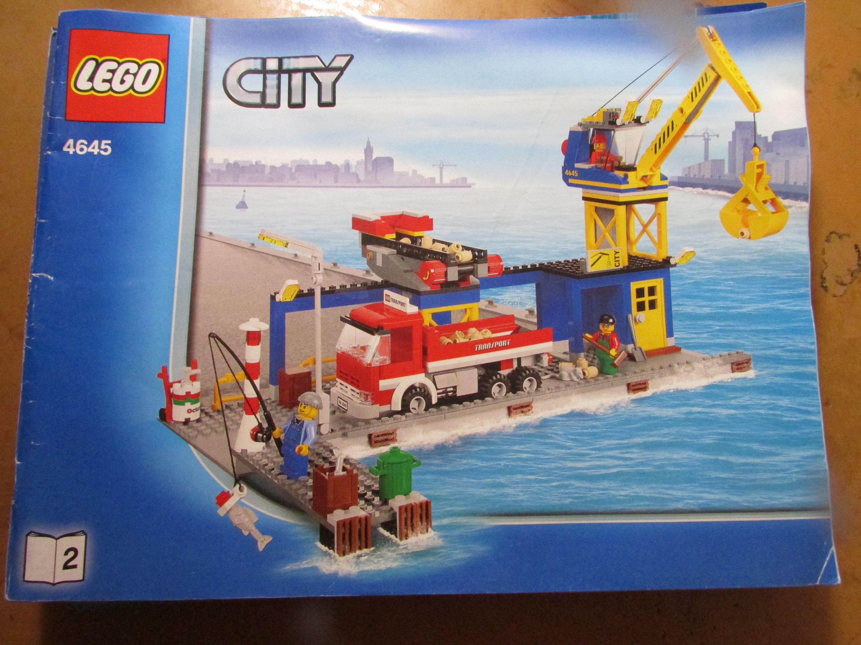 Hong Kong Forskel Evakuering Lego City 4645 Booklet Two Harbor Loading Dock Instruction - Etsy