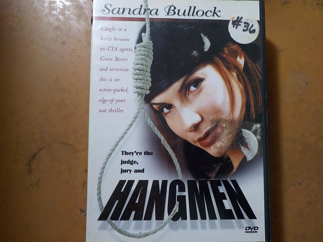 Hangmen Sandra Bullock Classic DVD Movie Show Rated R Free USA Shipping hangmen-sandra-bullock-classic-dvd-movie-show-rated-r-free-usa-shipping