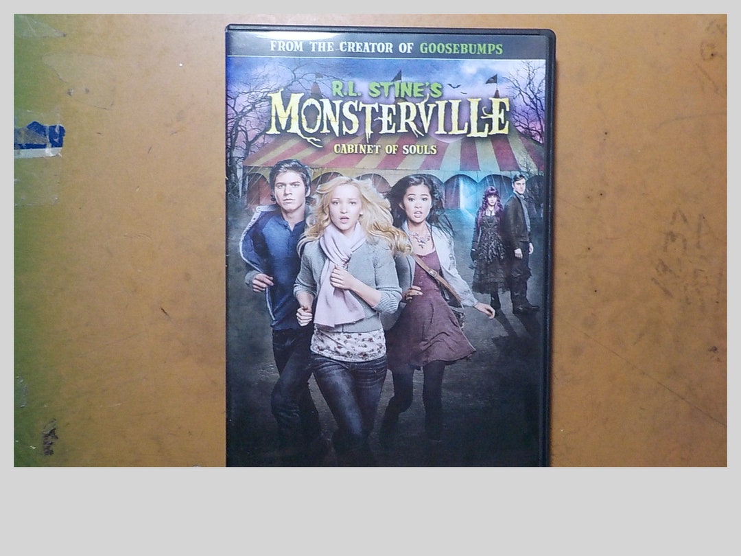 R L Stine's Monsterville Cabinet of Souls DVD Movie Rated PG Free USA
