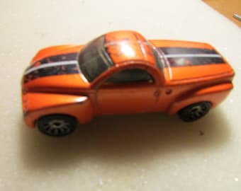 Camión Matchbox Chevy SSR Concept naranja a escala 1/64 fundido a presión en EE. UU. Envío gratuito a EE. UU.