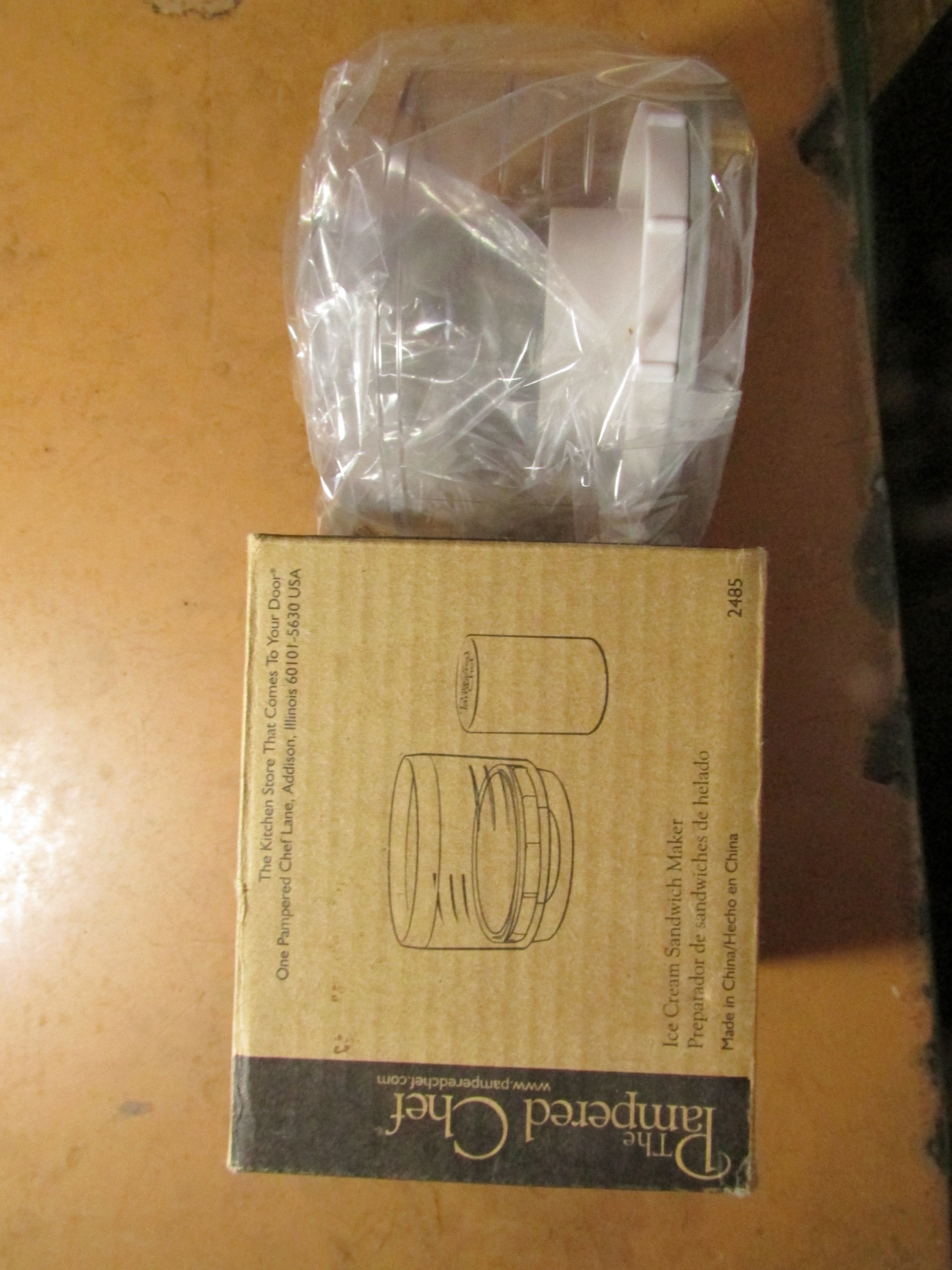 The Pampered Chef Ice Cream Sandwich Maker in Box Free USA Shipping Etsy
