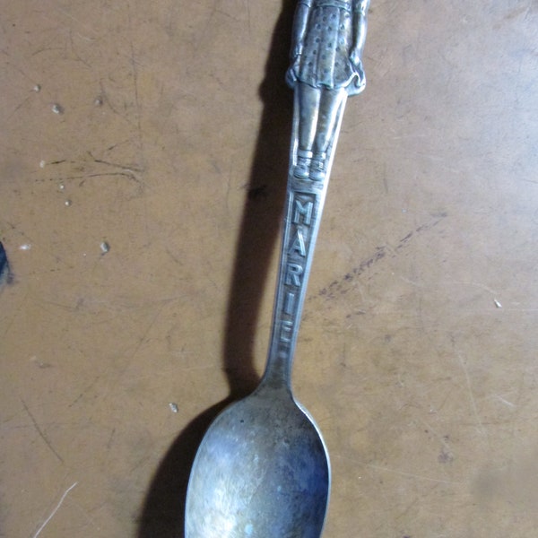 Vintage International Silver Plate Marie Spoon Free USA Shipping