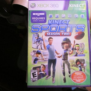 Microsoft XBox 360 Kinect Sports Season Two/Kinect Adventures- 2